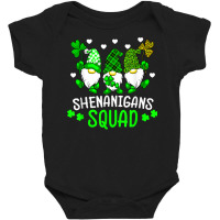 Funny Time For Shenanigans Squad St Patrick's Day Gnomes T Shirt Baby Bodysuit | Artistshot