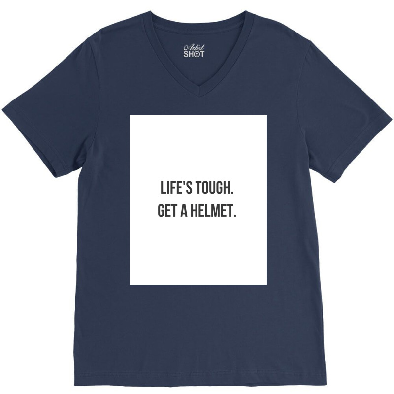 Lifex27s Tough Poster Hippie V-Neck Tee by ferrarperishc | Artistshot