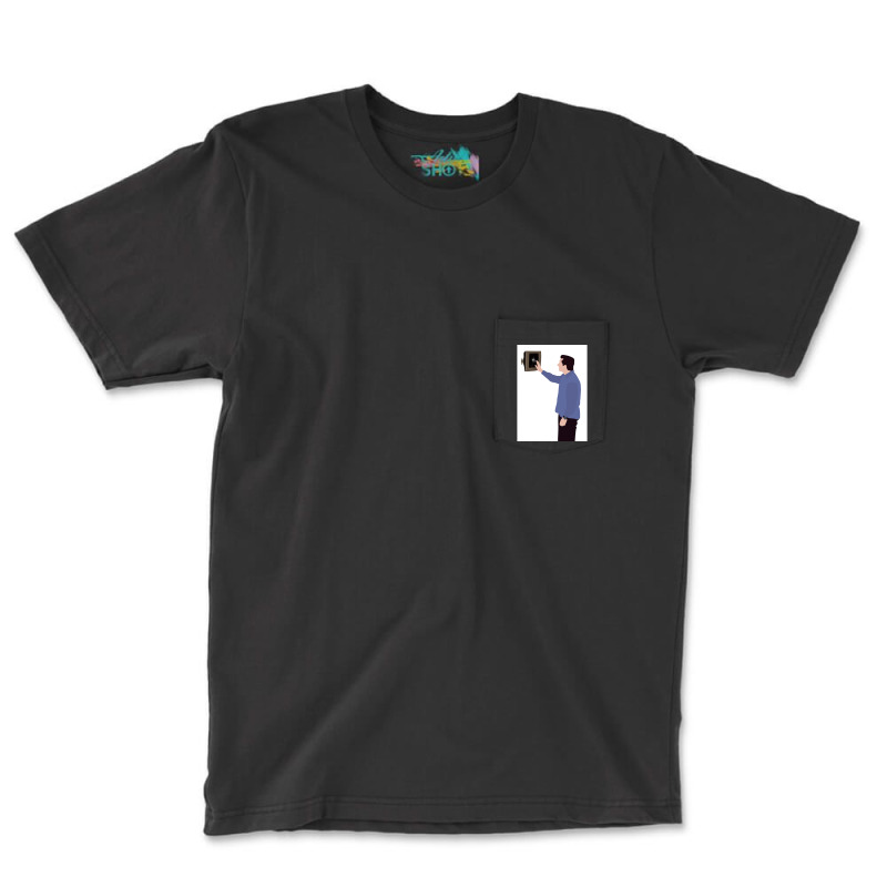 Michael And His 200 Plasma Screen Tv Poster Trending Pocket T-Shirt by gabyorn2 | Artistshot