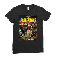 Peacemaker Poster Hipster Ladies Fitted T-shirt | Artistshot