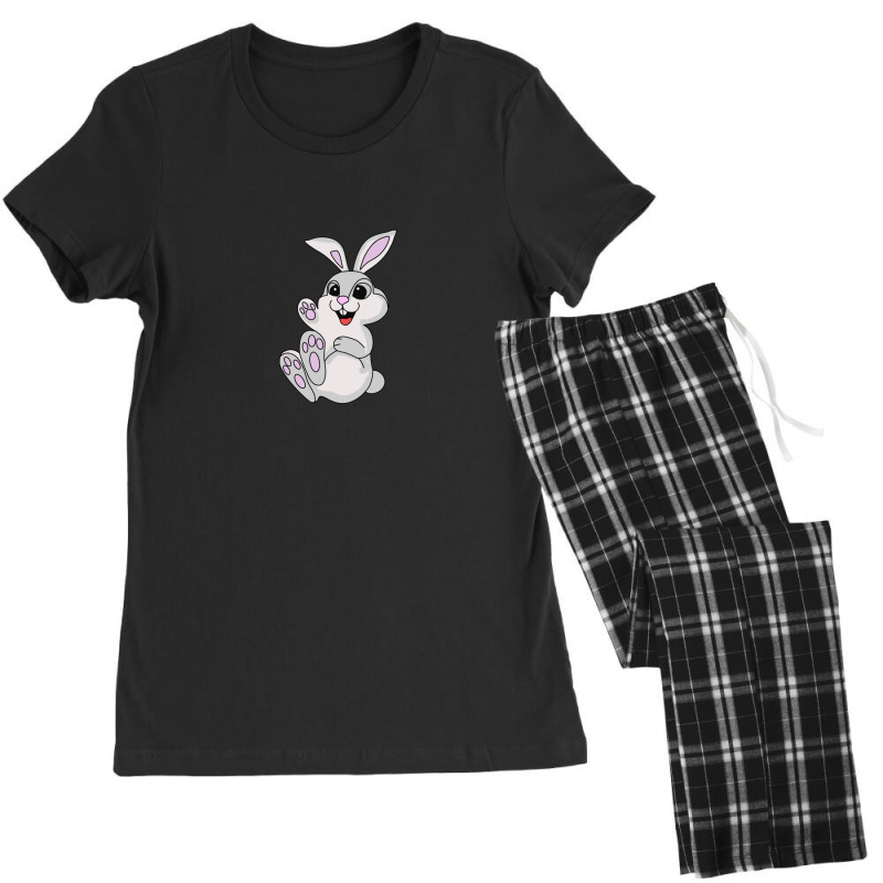 Eating Rabbit Cartoon Animals Causes Pandemics Centaurworld T-shirts C Women's Pajamas Set | Artistshot