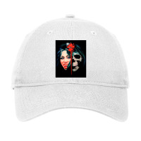 Franco  La Comtesse Noire (female Vampire) Graphic Music Stars Adjustable Cap | Artistshot