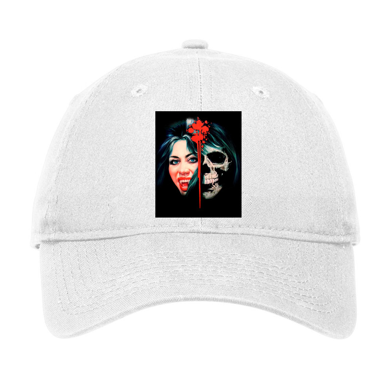 Franco  La Comtesse Noire (female Vampire) Graphic Music Stars Adjustable Cap | Artistshot