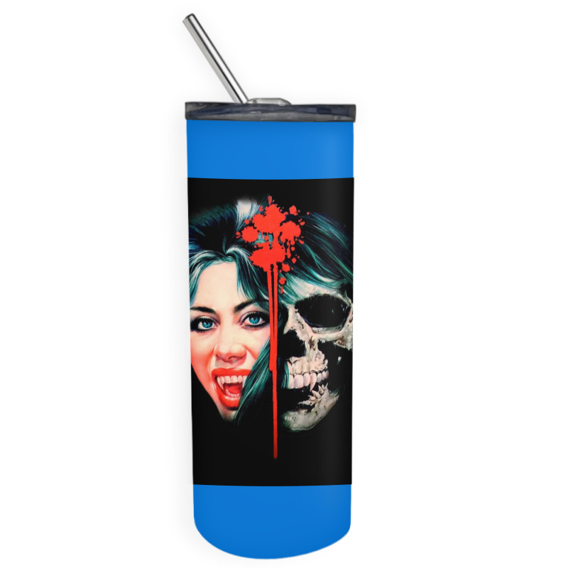 Franco  La Comtesse Noire (female Vampire) Graphic Music Stars Skinny Tumbler | Artistshot