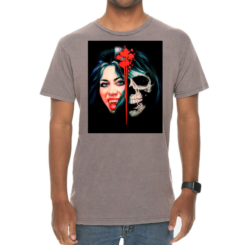 Franco  La Comtesse Noire (female Vampire) Graphic Music Stars Vintage T-shirt | Artistshot