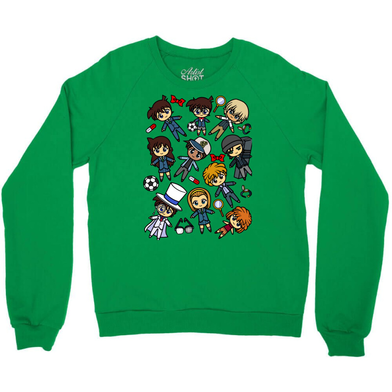 Detective Conan Crewneck Sweatshirt by obalabedy | Artistshot