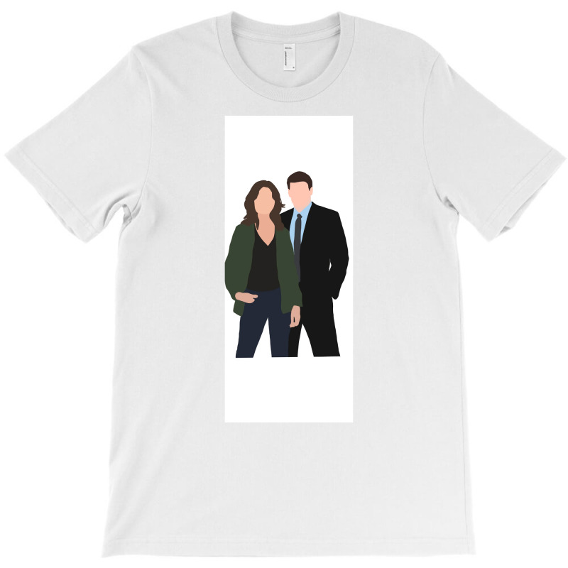 Minimalist Bones Booth And Brennan 2 Poster Love T-Shirt by ferrarperishc | Artistshot