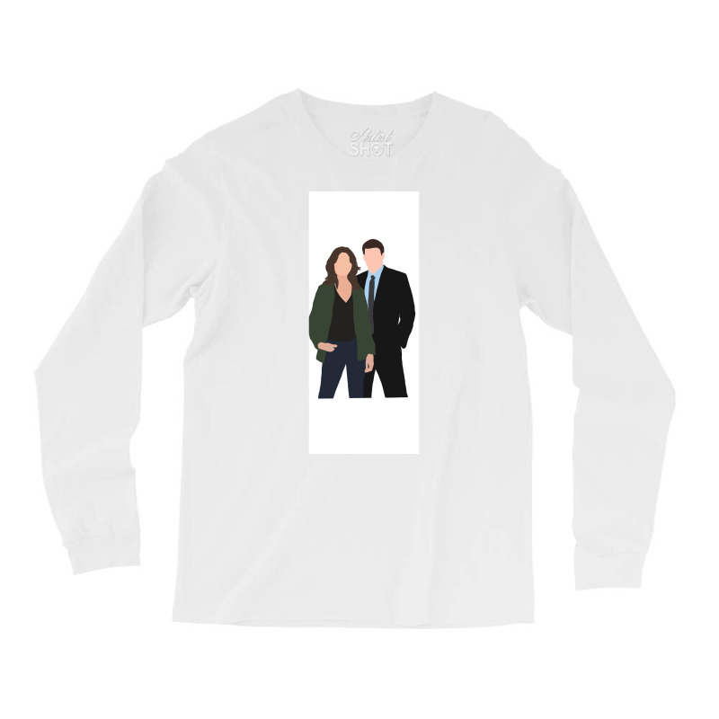 Minimalist Bones Booth And Brennan 2 Poster Love Long Sleeve Shirts by ferrarperishc | Artistshot