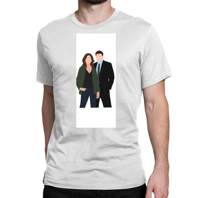 Minimalist Bones Booth And Brennan 2 Poster Love Classic T-shirt by ferrarperishc | Artistshot