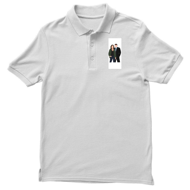 Minimalist Bones Booth And Brennan 2 Poster Love Men's Polo Shirt by ferrarperishc | Artistshot