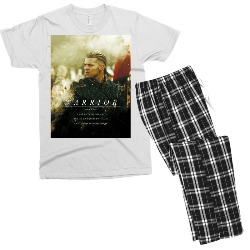 Warrior Watch Me  Vintage Travel Men's T-shirt Pajama Set by cuestapinnb | Artistshot