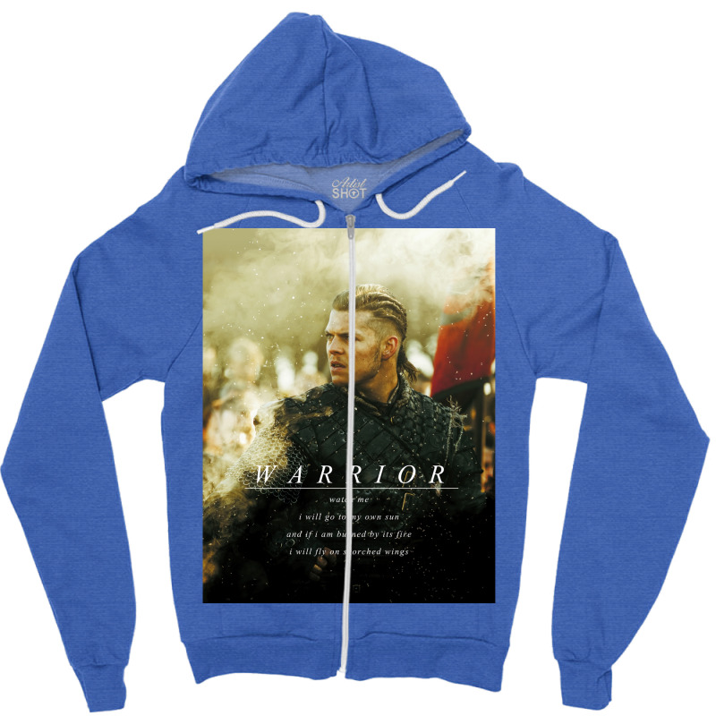 Warrior Watch Me  Summer 80s Zipper Hoodie | Artistshot