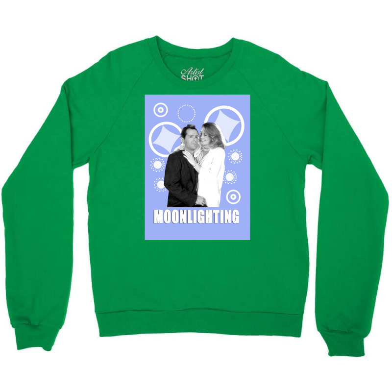 Moonlighting Poster Gift Crewneck Sweatshirt by ferrarperishc | Artistshot