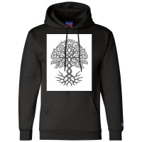 Yggdrasil The Tree Of Life  Nostalgia 70s Champion Hoodie | Artistshot