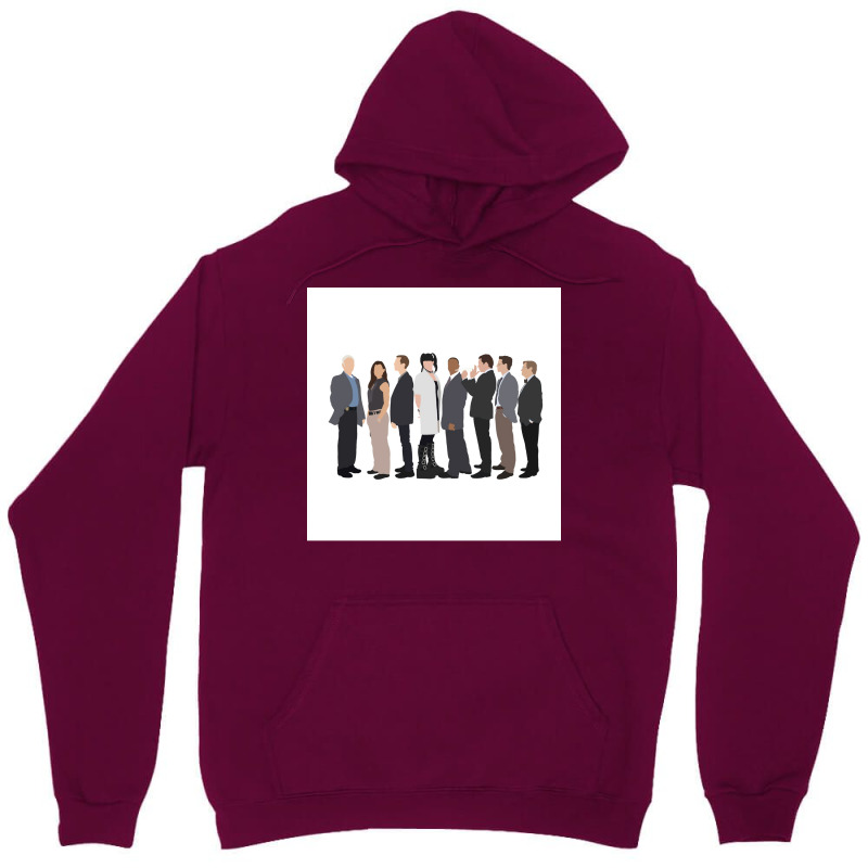 Ncis Cast Drawing Poster Music Unisex Hoodie by ferrarperishc | Artistshot