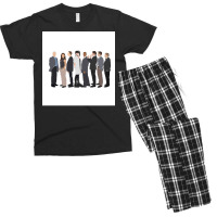 Ncis Cast Drawing Poster Music Men's T-shirt Pajama Set | Artistshot