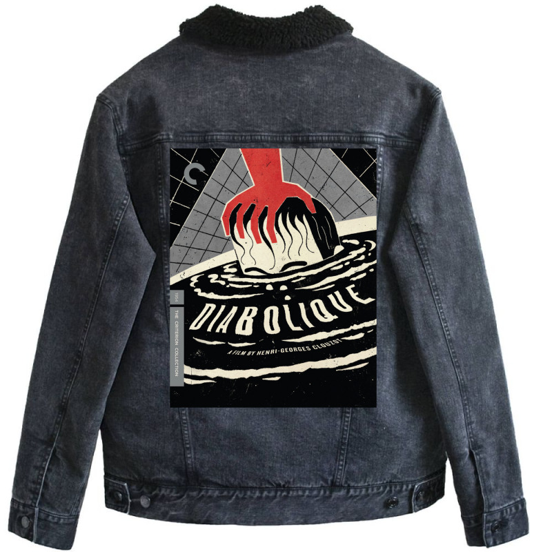 Diabolique Classic Love Humor Unisex Sherpa-Lined Denim Jacket by abataymunaevj | Artistshot