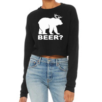 Beer Beer Funny  Drinking Lucky Party Shirt Cropped Sweater | Artistshot