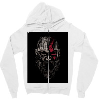 The Warrior Of Gods  70s Girl Zipper Hoodie | Artistshot