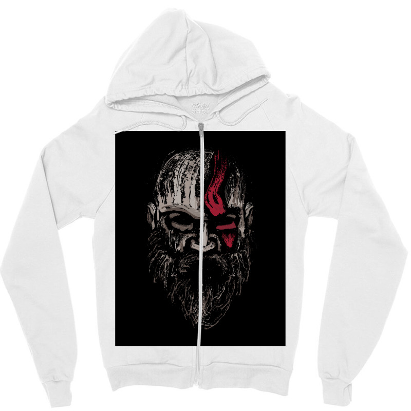 The Warrior Of Gods  70s Girl Zipper Hoodie | Artistshot