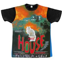 House 1977 Nobuhiko Obayashi Vintage Japanese Poster Classic Funny Aes Graphic T-shirt | Artistshot