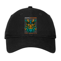 Retro Cyberpunk Samurai Warrior 1 Adjustable Cap | Artistshot