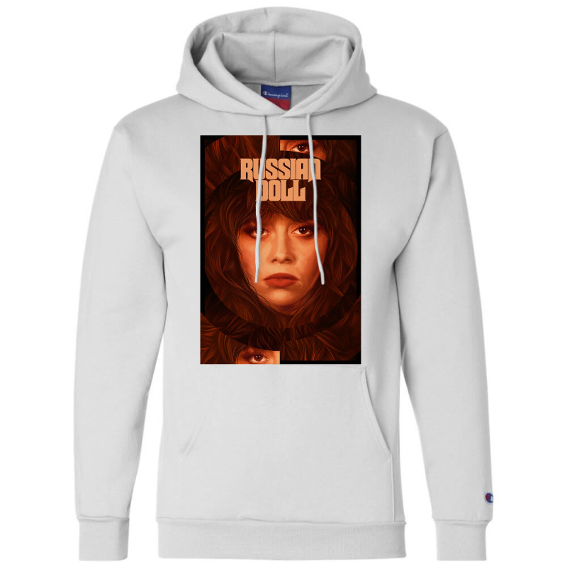 Russian Doll Poster Vintage Champion Hoodie by ferrarperishc | Artistshot