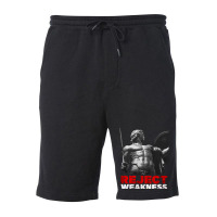 Limited Edition Achilles - Reject Weakness Fleece Short | Artistshot