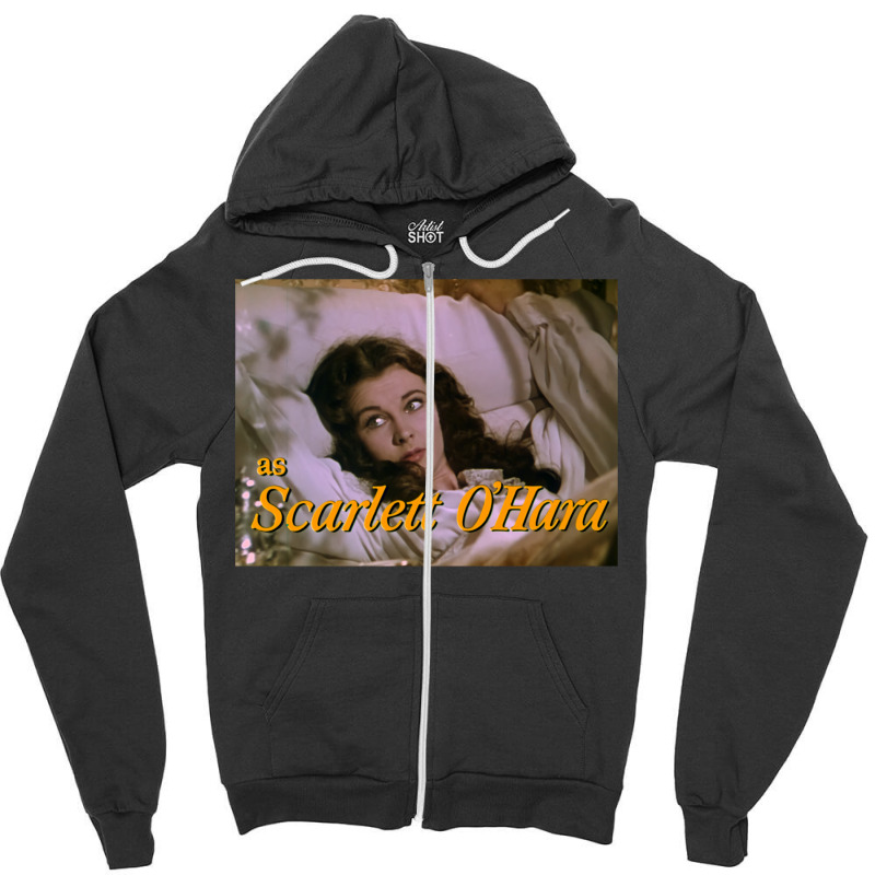 Gone With The Wind Classic Summer Retro Zipper Hoodie by abataymunaevj | Artistshot