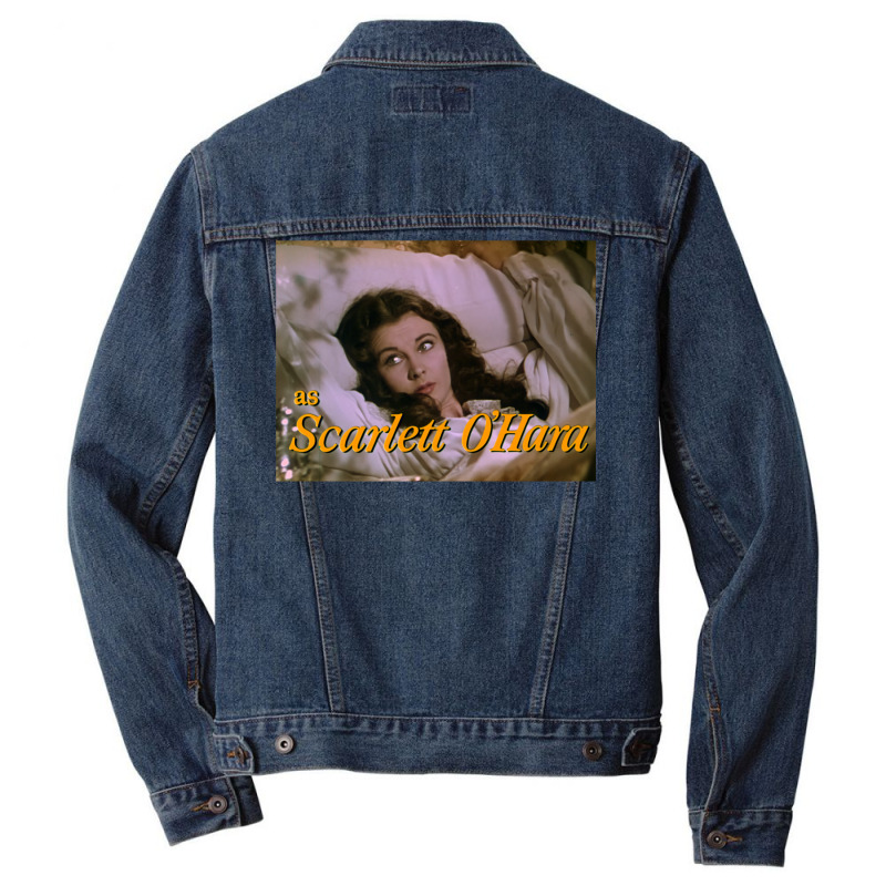 Gone With The Wind Classic Summer Retro Men Denim Jacket by abataymunaevj | Artistshot