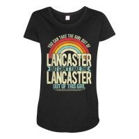 Girl Out Of Lancaster California Hometown Home Lancaster T Shirt Maternity Scoop Neck T-shirt | Artistshot