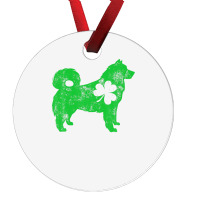 Alaskan Malamute St Patricks Day Boys Girls Shamrock Dog Ornament | Artistshot