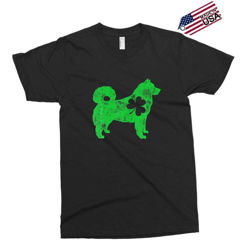 Alaskan Malamute St Patricks Day Boys Girls Shamrock Dog Exclusive T-shirt | Artistshot