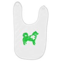 Alaskan Malamute St Patricks Day Boys Girls Shamrock Dog Baby Bibs | Artistshot