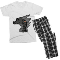 Darkstalker Headshot Giftdesign 1 By Dapplesprings Men's T-shirt Pajama Set | Artistshot