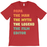 Film Editor Funny, Gift For Him, Film Editor   Music Gift  (1) T-shirt | Artistshot