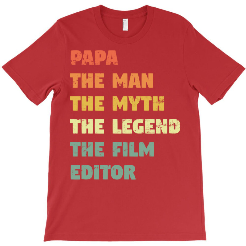 Film Editor Funny, Gift For Him, Film Editor   Music Gift  (1) T-Shirt by ulluqebaduza3 | Artistshot