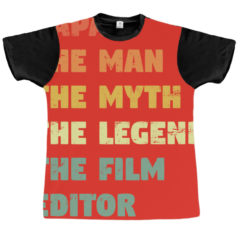 Film Editor Funny, Gift For Him, Film Editor   Music Gift  (1) Graphic T-shirt by ulluqebaduza3 | Artistshot