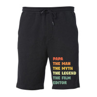 Film Editor Funny, Gift For Him, Film Editor   Music Gift  (1) Fleece Short | Artistshot