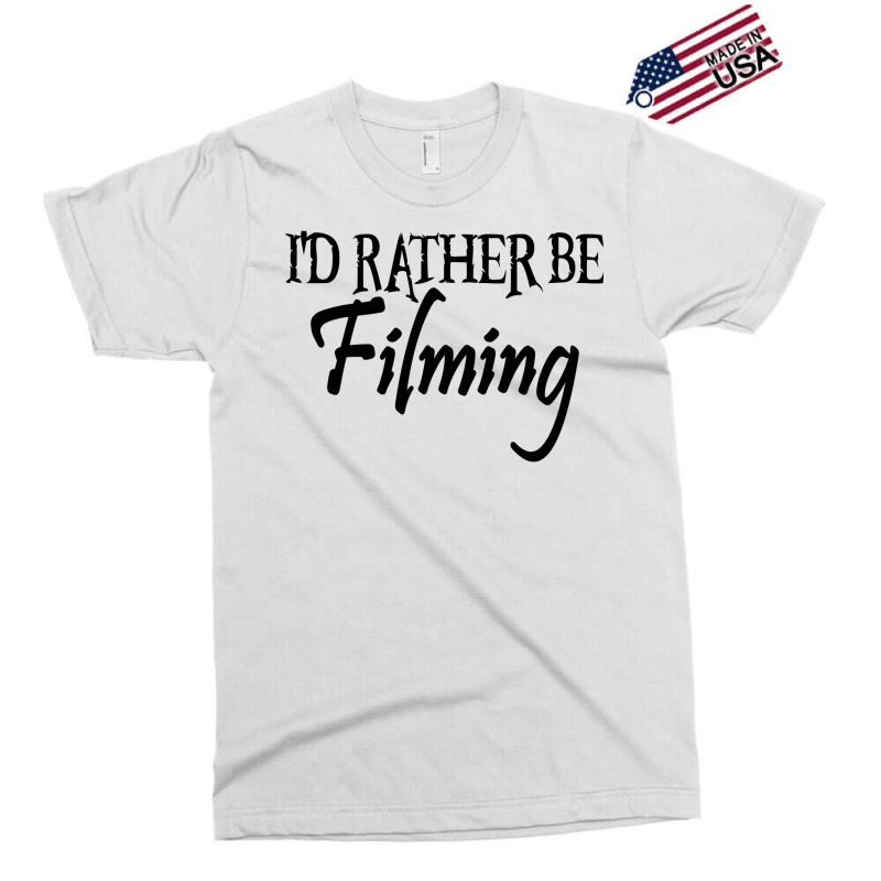 Filming Films Director Actor Actress Spectator Cinema Television Strea Exclusive T-shirt | Artistshot