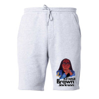 Scotus Ketanji Jackson Nomination Brown Africa My Dna African American Fleece Short | Artistshot