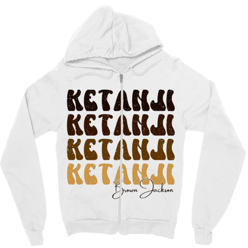 Scotus Ketanji Jackson Nomination Brown Africa My Dna African American Zipper Hoodie by DAROLDTAYLOR | Artistshot