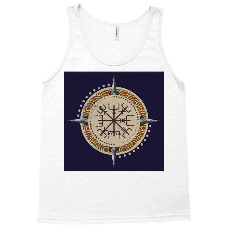 Vikingvegvisir Vegvsir Vikings Gift Idea  Nostalgia Music Tank Top by duenocolopu | Artistshot