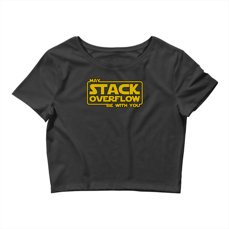 Stack Overflow With You Crop Top by SallyThompson | Artistshot