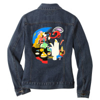 Mac Faces Ladies Denim Jacket | Artistshot