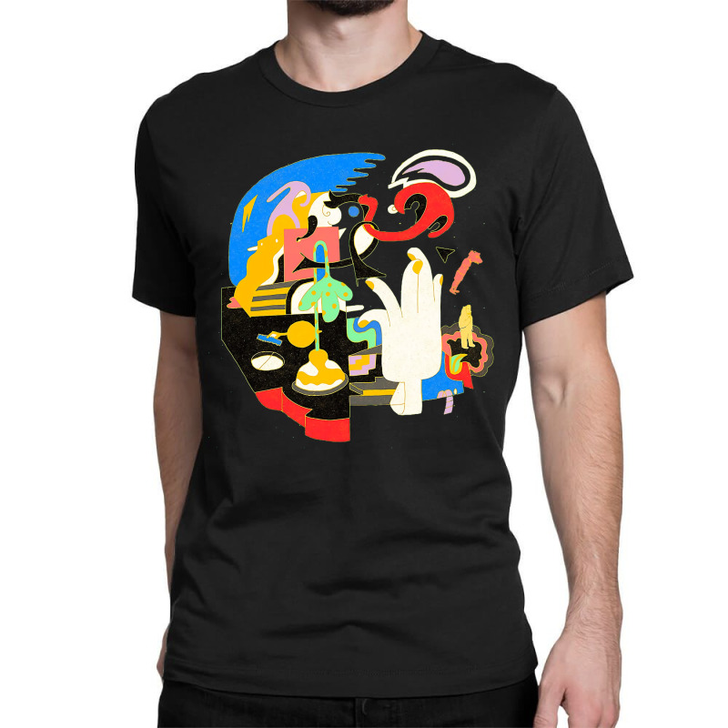 Mac Faces Classic T-shirt by Hokaido | Artistshot