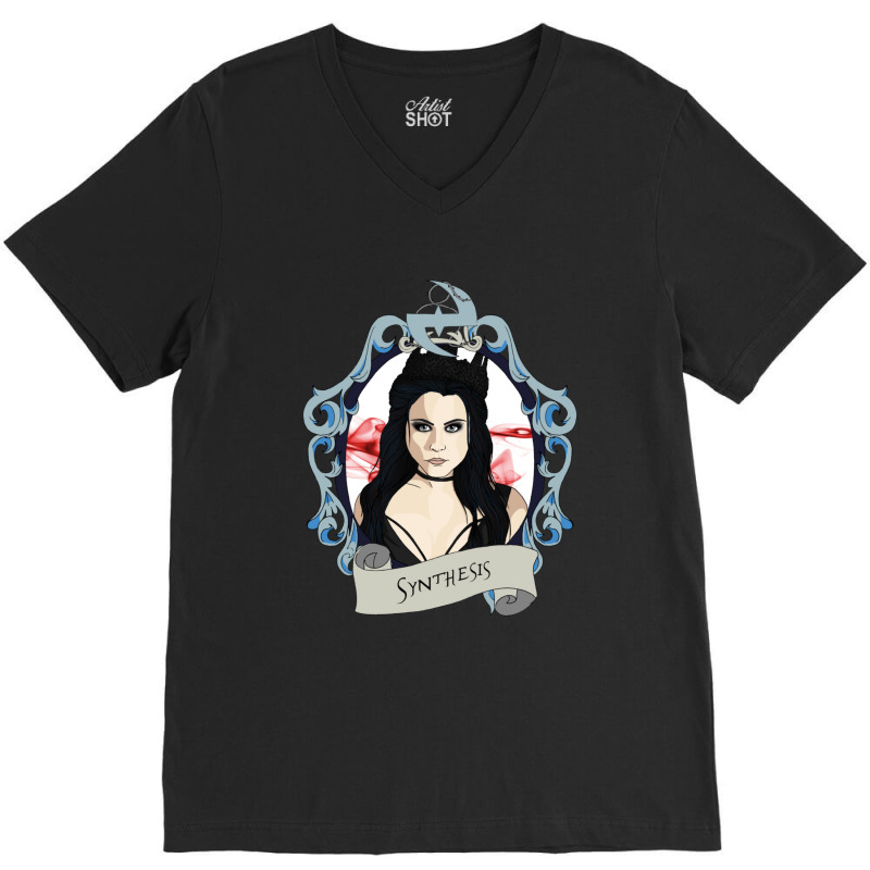 Amy Lee Of Evanescence  Gift Synthesis Era 1 V-neck Tee | Artistshot