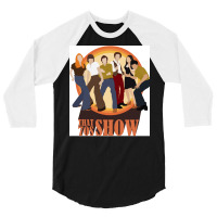 That 70s Show Poster Retro Girl 3/4 Sleeve Shirt | Artistshot