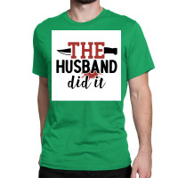 The Hus Did It Funny Crime Poster Boy Classic T-shirt | Artistshot