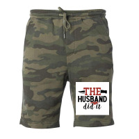 The Hus Did It Funny Crime Poster Boy Fleece Short | Artistshot